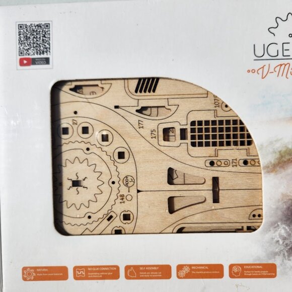 NEW UGEARS Car Roadster Vehicle Model 3D Wooden Puzzle Craft Project Brand new M - Picture 3 of 16